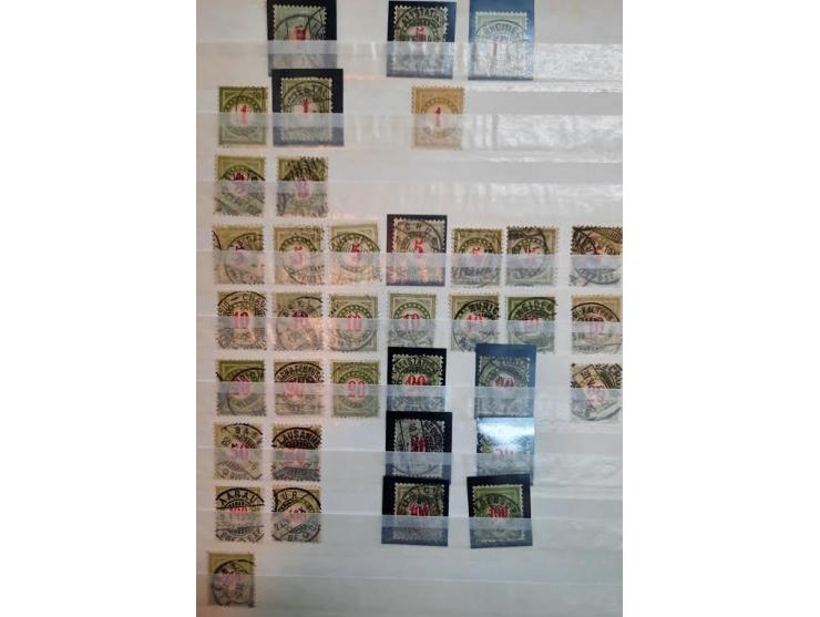 Switzerland 1918-1940  WW1 and WW2  the Swiss soldiers stamps / labels for postage use while in Active Service, usually refer